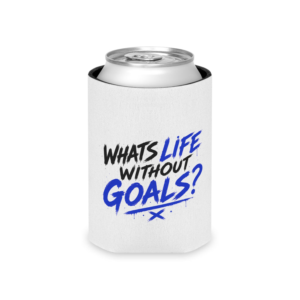 Soccer Can Cooler — "Soccer Is My Passion" / "What's Life Without Goals?" Insulated Drink Koozie