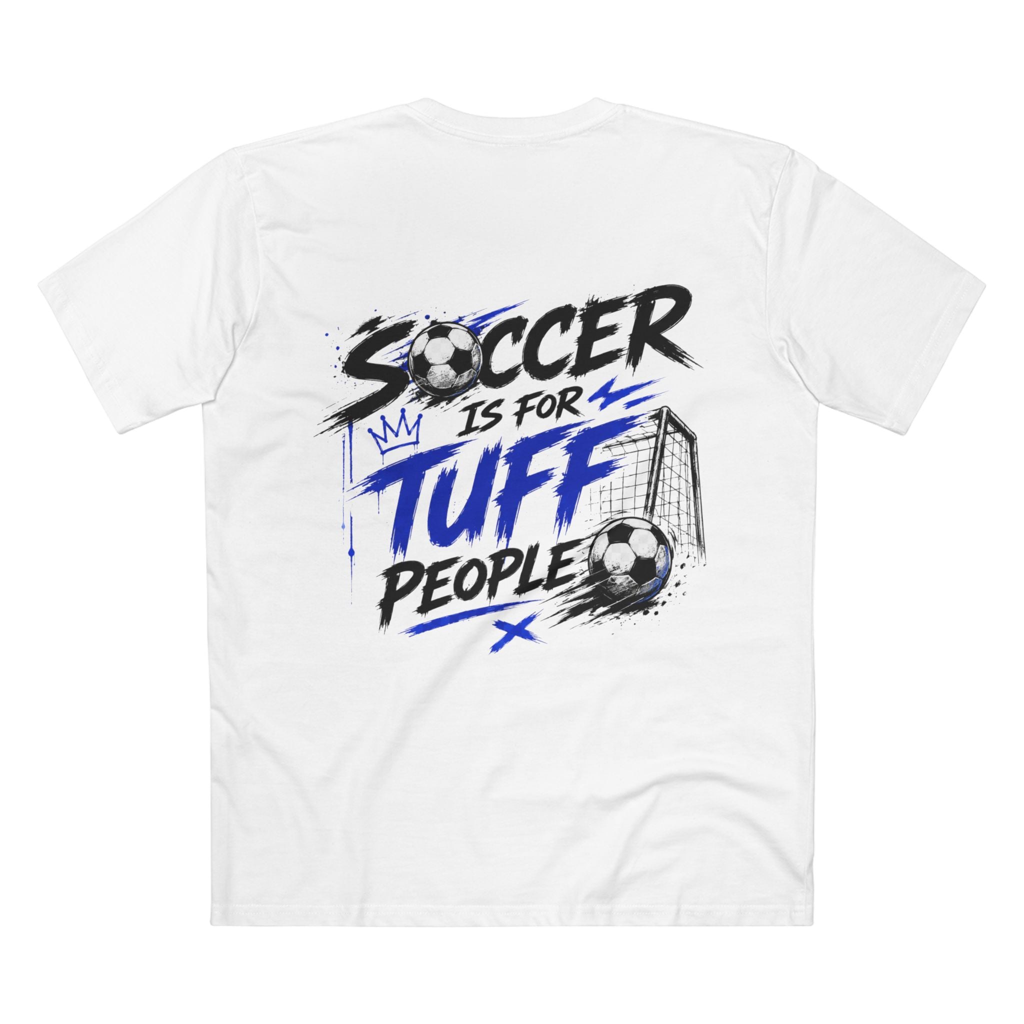 Soccer Sideline Chaos T‑Shirt — “Soccer is for Tuff People” Graphic Tee