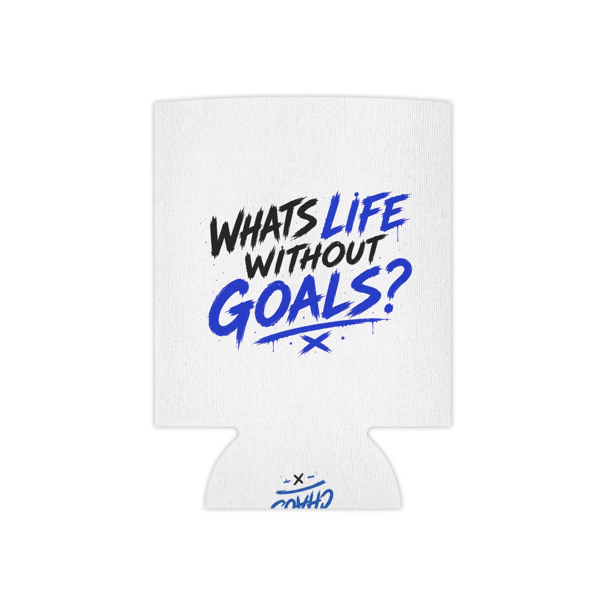 Soccer Can Cooler — "Soccer Is My Passion" / "What's Life Without Goals?" Insulated Drink Koozie
