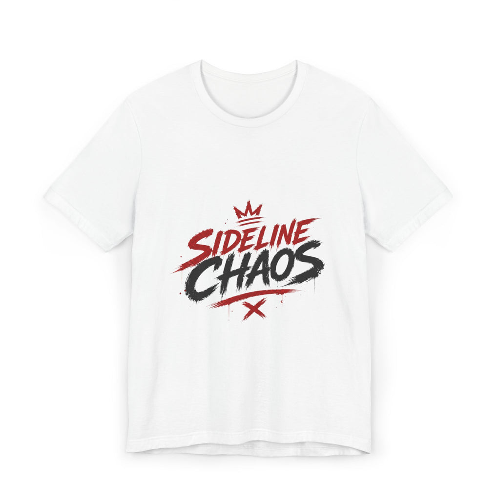 Soccer T-Shirt — "Sideline Chaos / Soccer Is For Tuff People" Graphic Tee